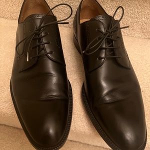 Ermenegildo Zegna Black lace up dress shoes REDUCED!!!